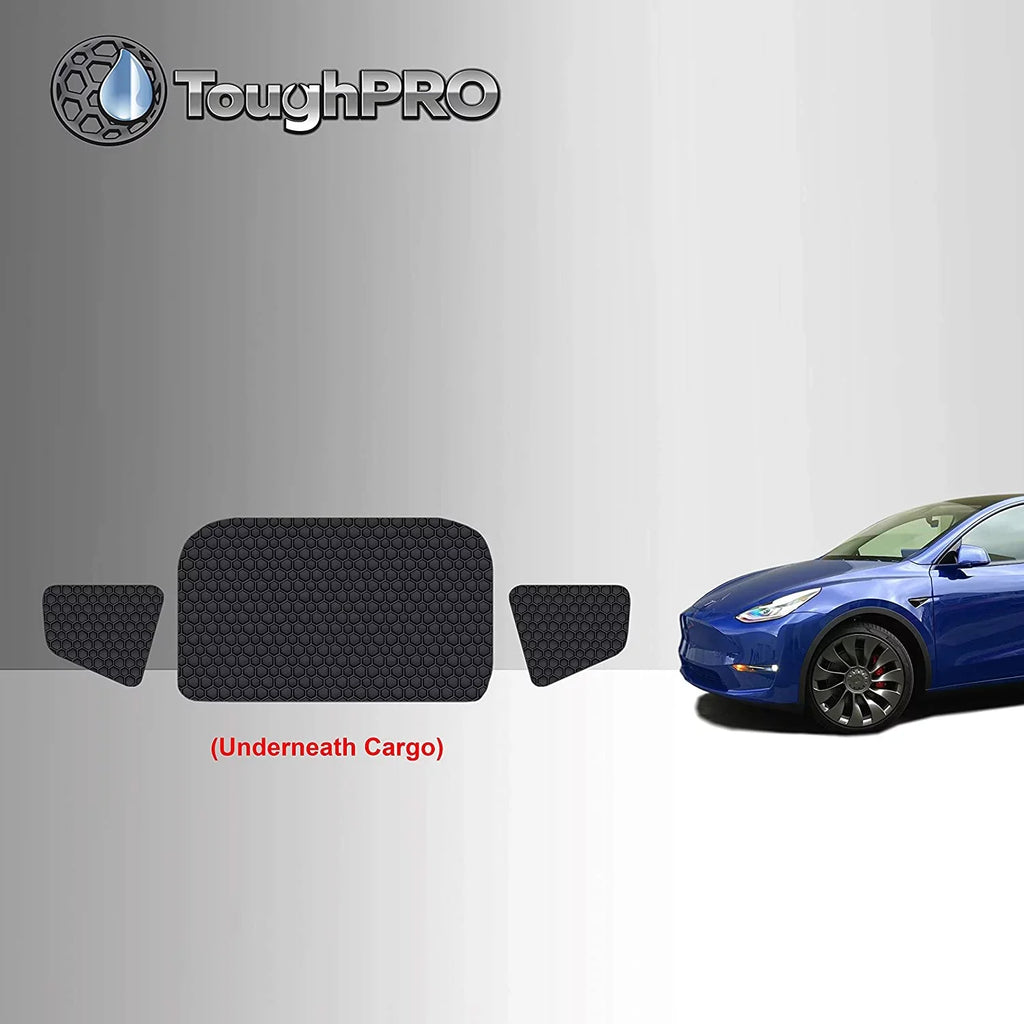Cargo/Trunk Storage Mat Accessories Compatible with Tesla Model  - All Weather - Heavy Duty - Custom Fit - (Made in ) - 2021