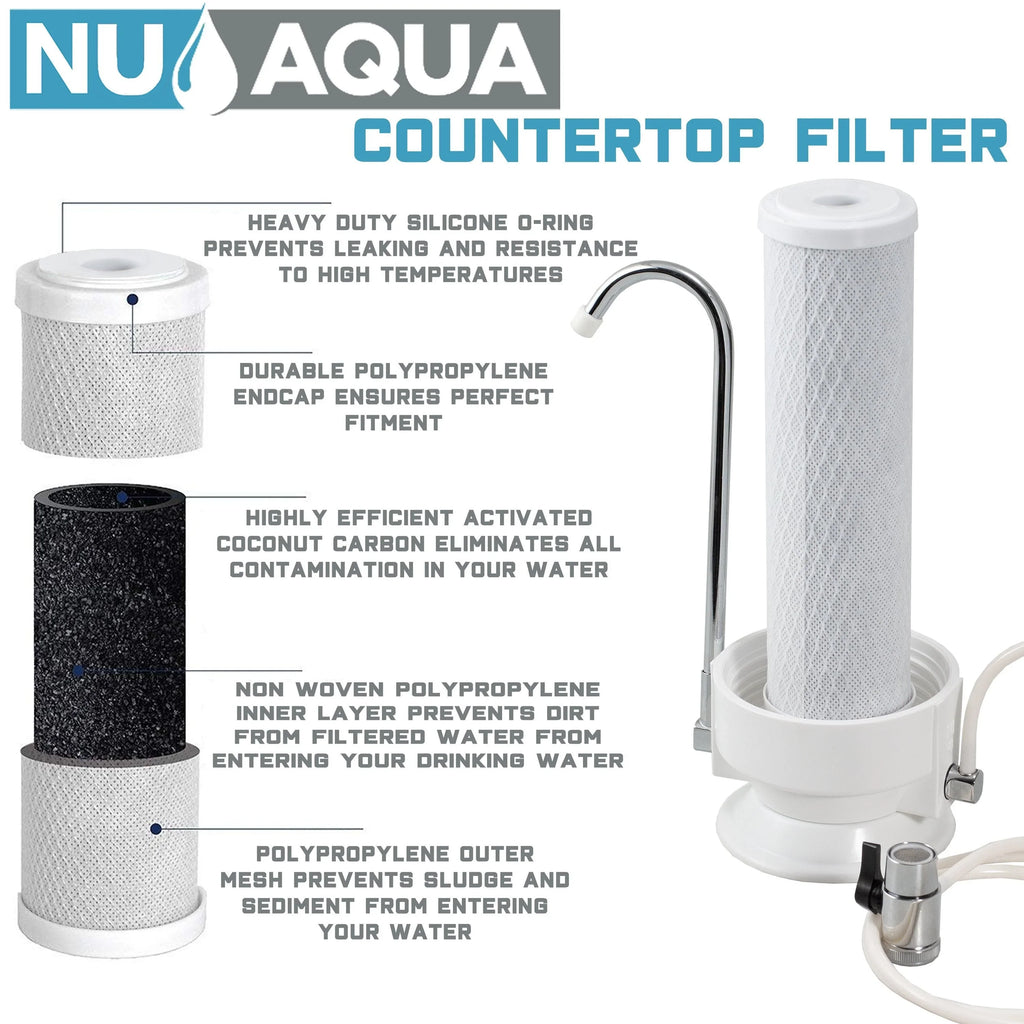 Aqua 1 Stage Countertop Water Filtration System