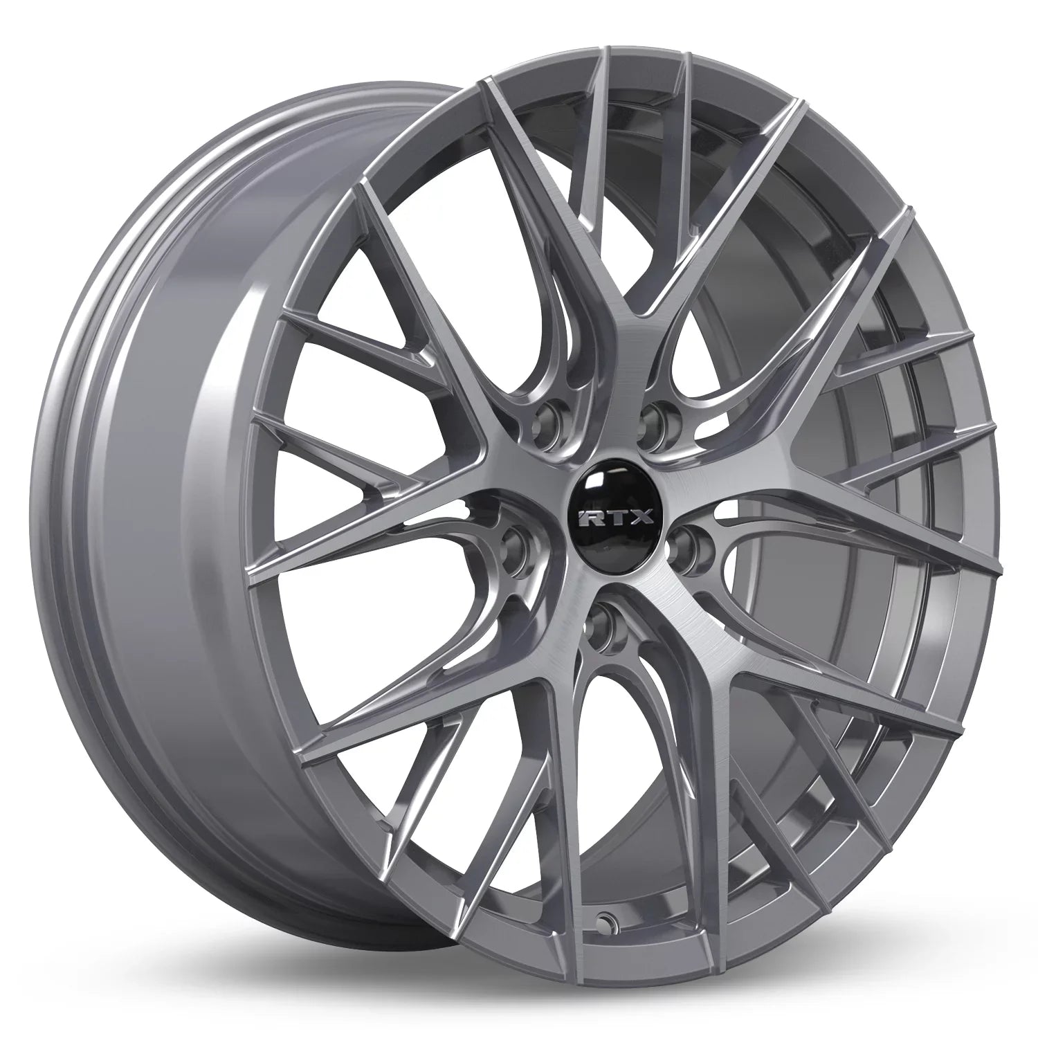 Valkyrie 18x8 5x114.3  .1 Lite Gunmetal Machined Wheel