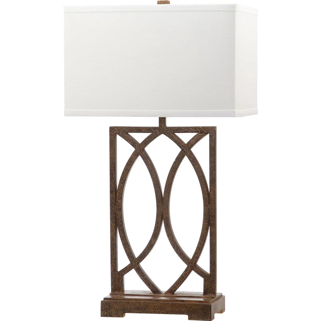 Safavieh Jago 29.5 in.  Interlocking Arcs Table Lamp, Set of 2