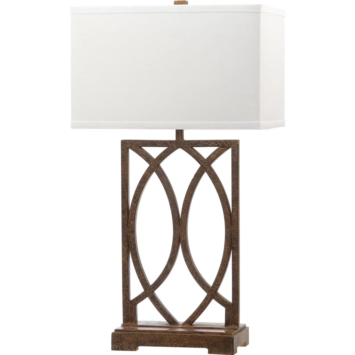 Safavieh Jago 29.5 in.  Interlocking Arcs Table Lamp, Set of 2