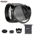 Viltrox 85mm .8  Full-Frame Sony -Mount Camera Lens Support  Auto Focus for Sony     a6500 a6400 a6300- Black
