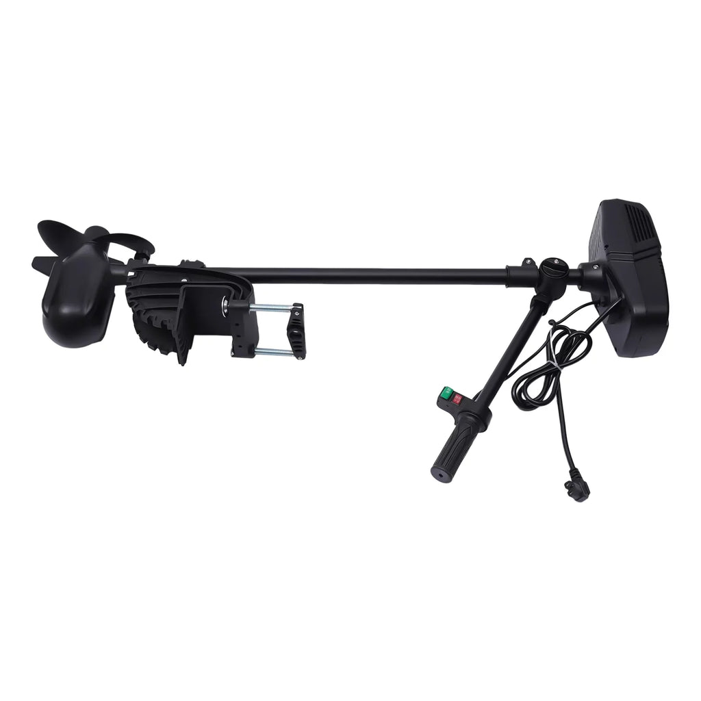 Aiqidi 48V 1400W Electric Trolling Motor Outboard Motor Fishing Boat Engine  Display 360° Rotatable Brushless Motor 2300RPM