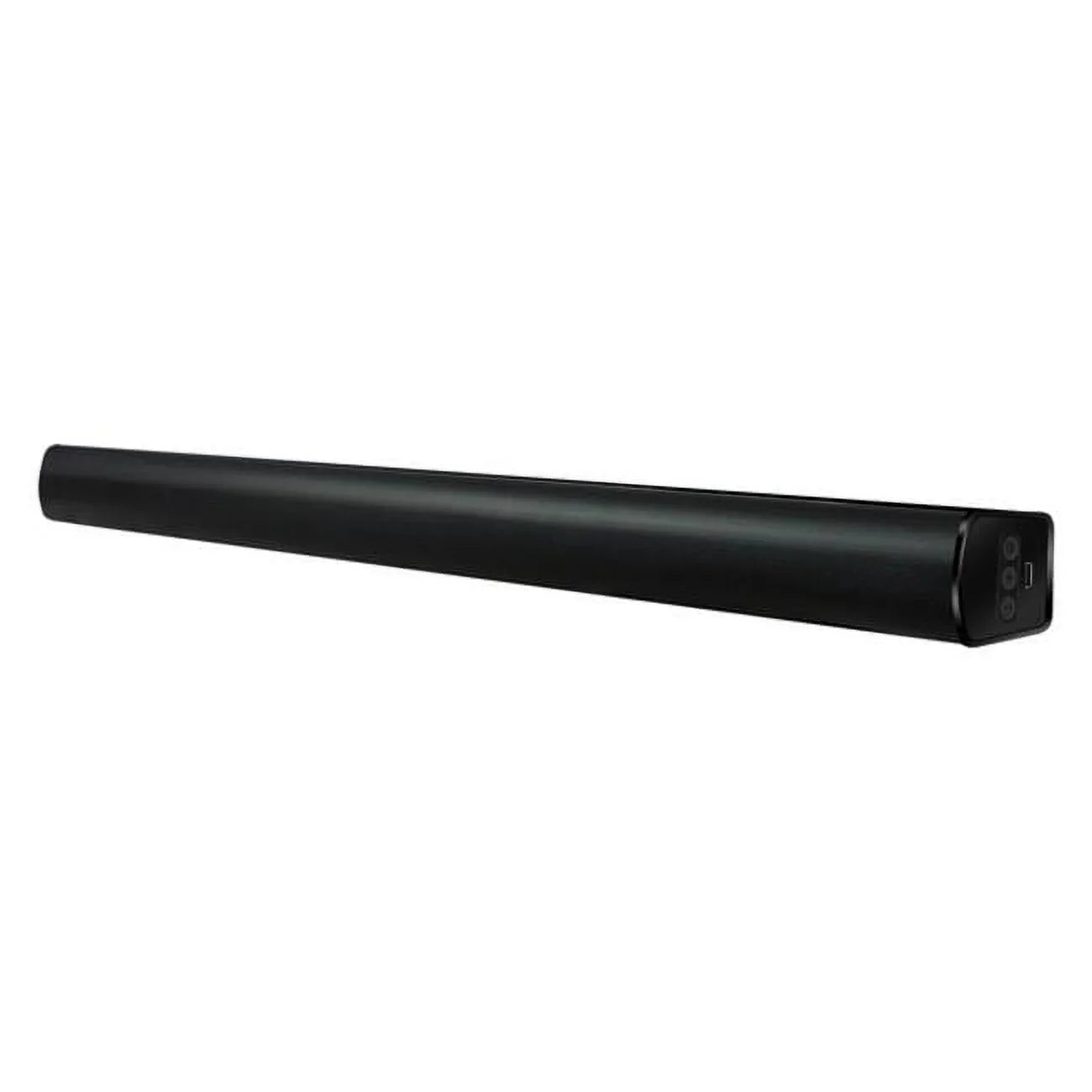 35 in. 2.0 Channel 60W  Optical Bluetooth Sound Bar, Black