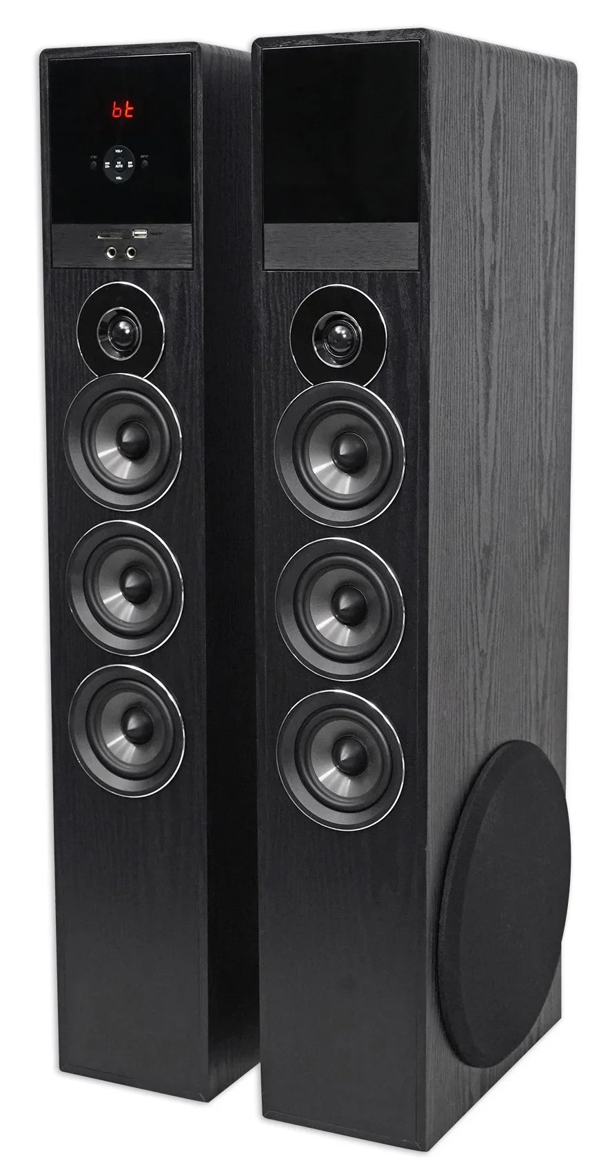 Tower Speaker Home Theater System w/Sub For Sony Smart Television -Black