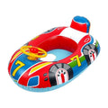 LiebeRen Baby Lnflatable Swimming Ring Kids Toddler Pool Floats Airplane Swimming Float Seat Boat with Steering