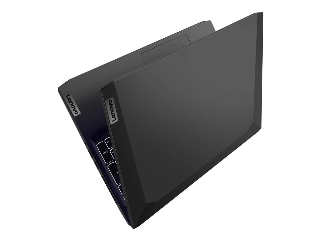 Lenovo IdeaPad Gaming 3 15ACH6 82K2 - 180-degree hinge design -  Ryzen 7 - 5800H / up to 4.4 GHz - Win 10 Home 64-bit -   3050  - 16   - 512   NVMe - 15.6"  1920 x 1080 (Full ) @ 120 Hz - 802.11a/b/g/n/ac/ax - shadow black - kb