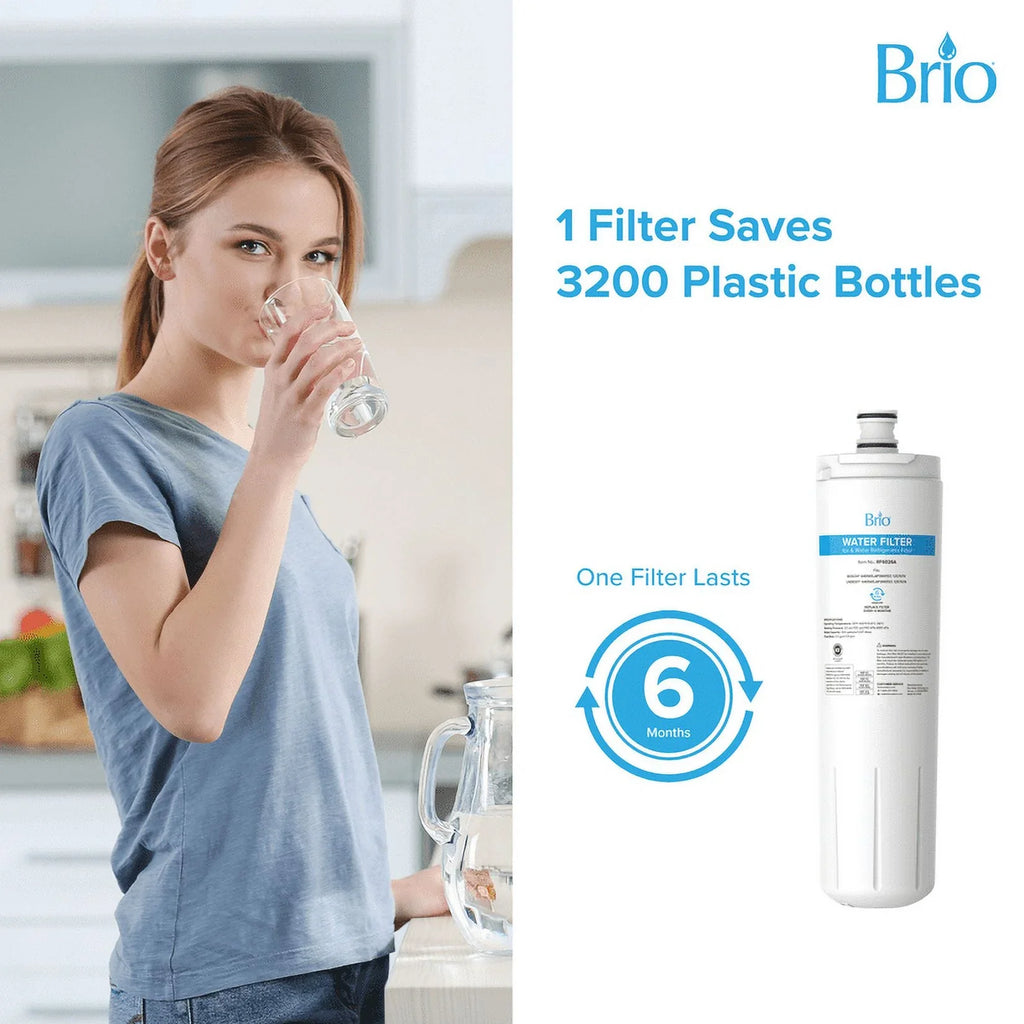 Brio 6026A Replacement Filter Compatible With Bosch 640565, 3M Cuno -52,  , Whirlpool --Plus