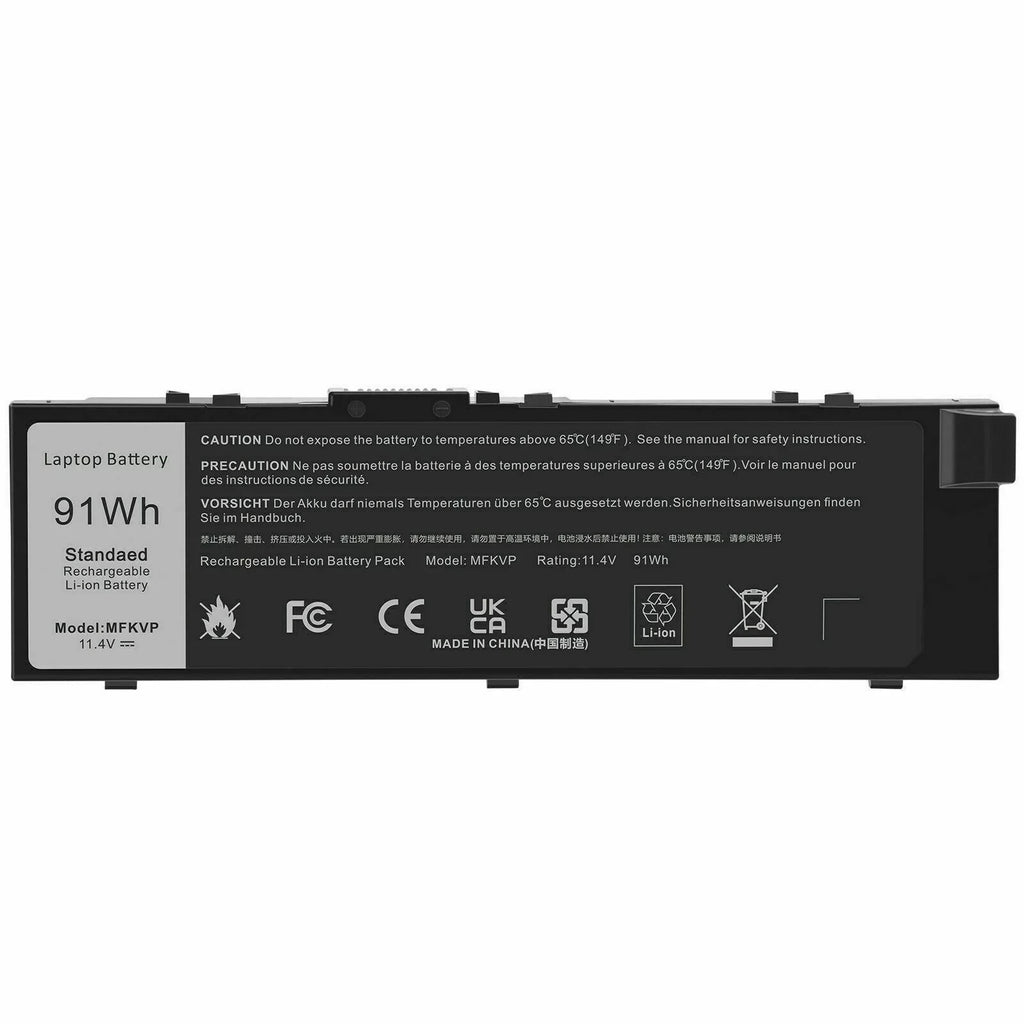 Battery For Dell Precision 15 7510 7520 17 7710 7720