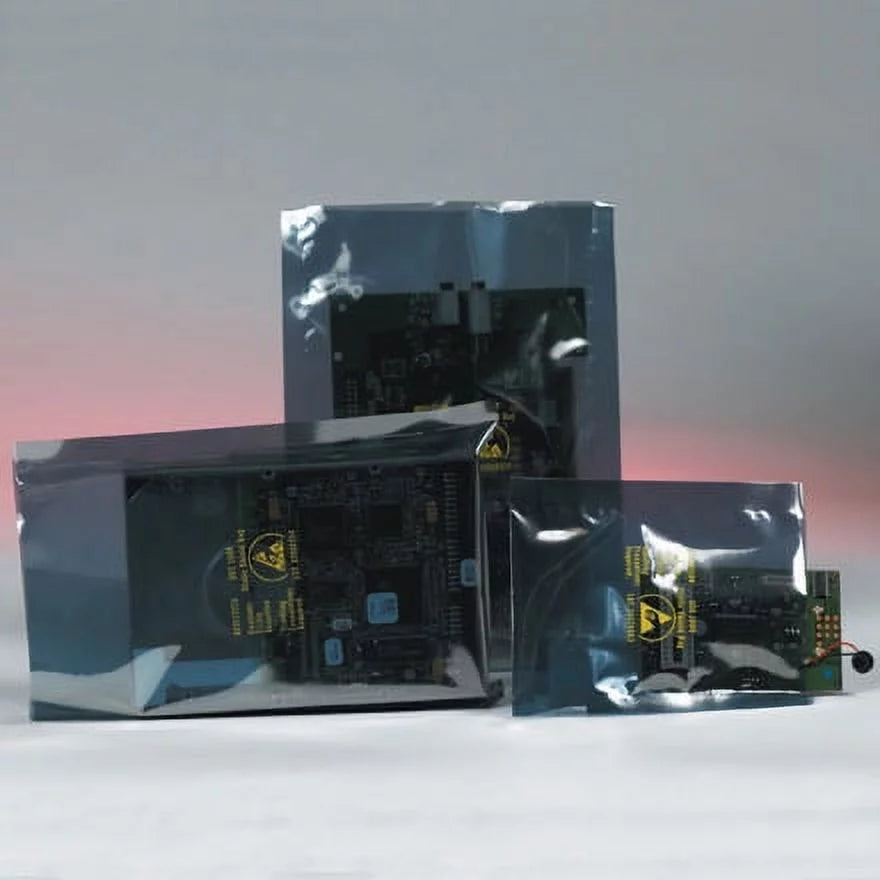 8 x 8" Open End Static Shielding Bags - 100 Per Case