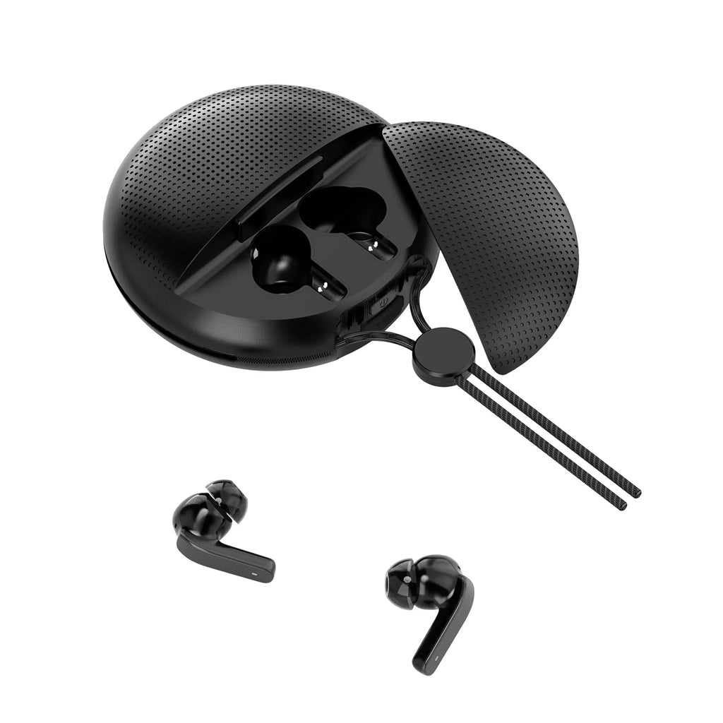 2 in 1 Wireless Speaker &  earbuds Hifi Sound earphone Portable Smart Bluetooth Speakers for Outdoor Sport