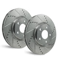 Rear Drill/Slot Zinc Brake Rotors For Ford Ranger 1998-2002