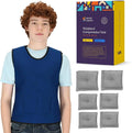 Special Supplies Weighted Sensory Compression Vest for Kids with Processing Disorders, , and Autism, Calming and Supportive with Adjustable Weight Fit (Large 24x42 inches)