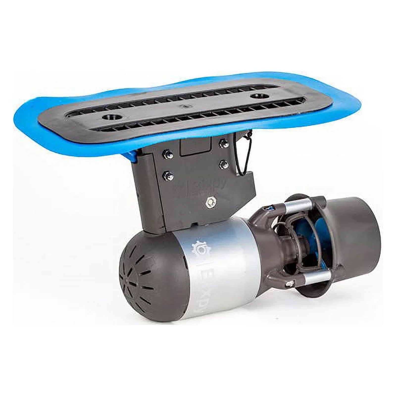 Bixpy  Fin Adapter for Inflatables - Quick Connect, Glued On, Mounting Adapter -1 or -2 Electric Marine Trolling Motor, Motorize Inflatable Watercraft, Paddle Boards
