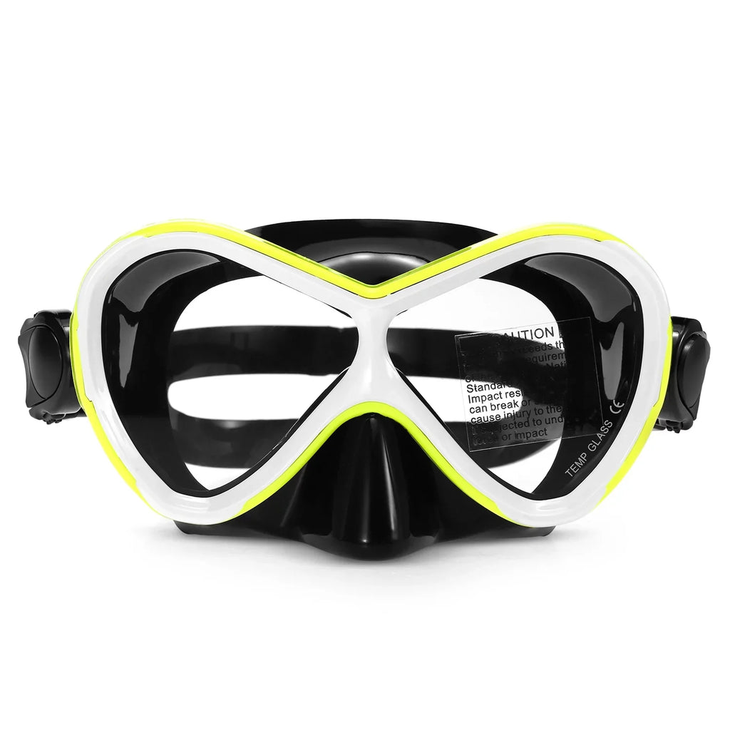 6588 Kids Professional Swimming Goggles with Dry Snorkel Tube Set -fog Goggles for Snorkel