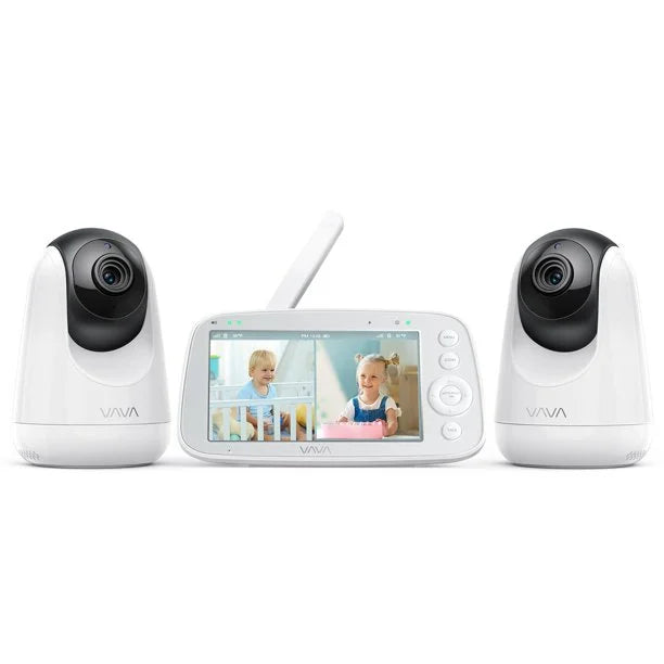 Vava - Baby Monitor with Split Screen, White