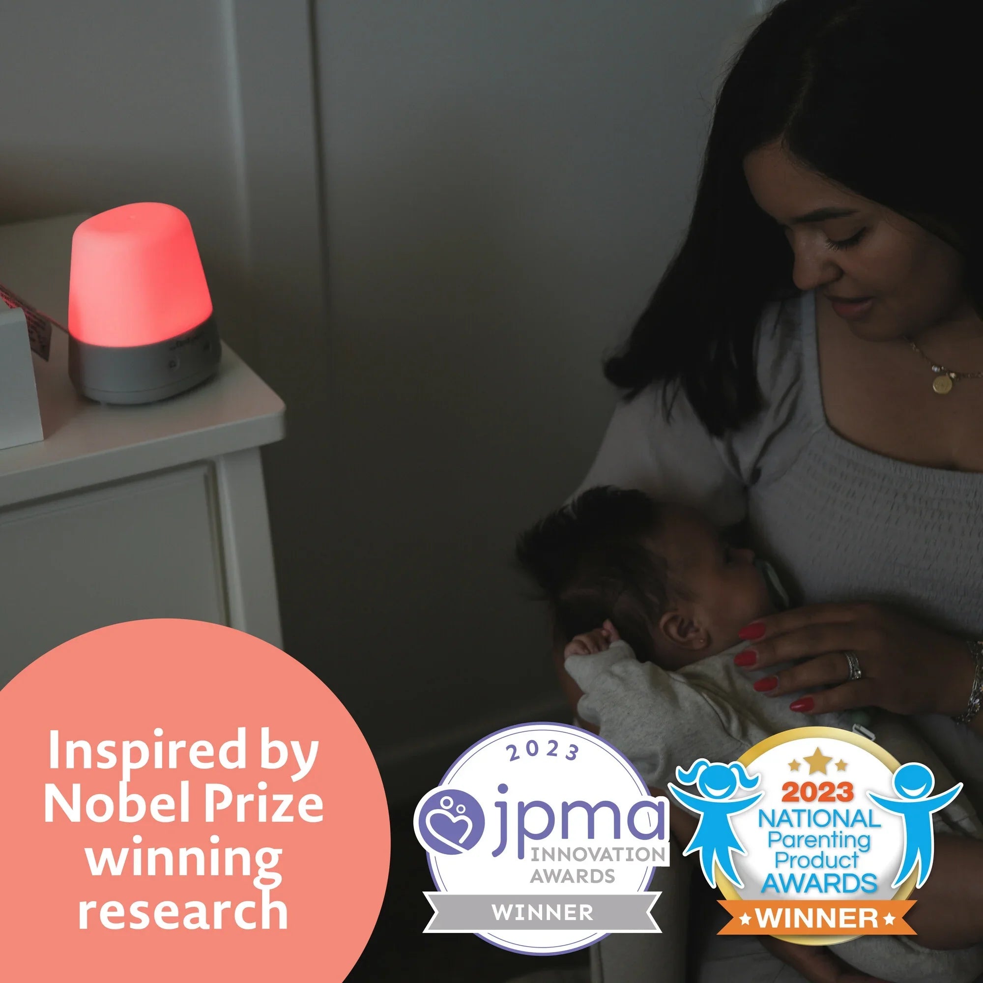 The First Years Sunset Baby Soother Night Light & Sound Machine