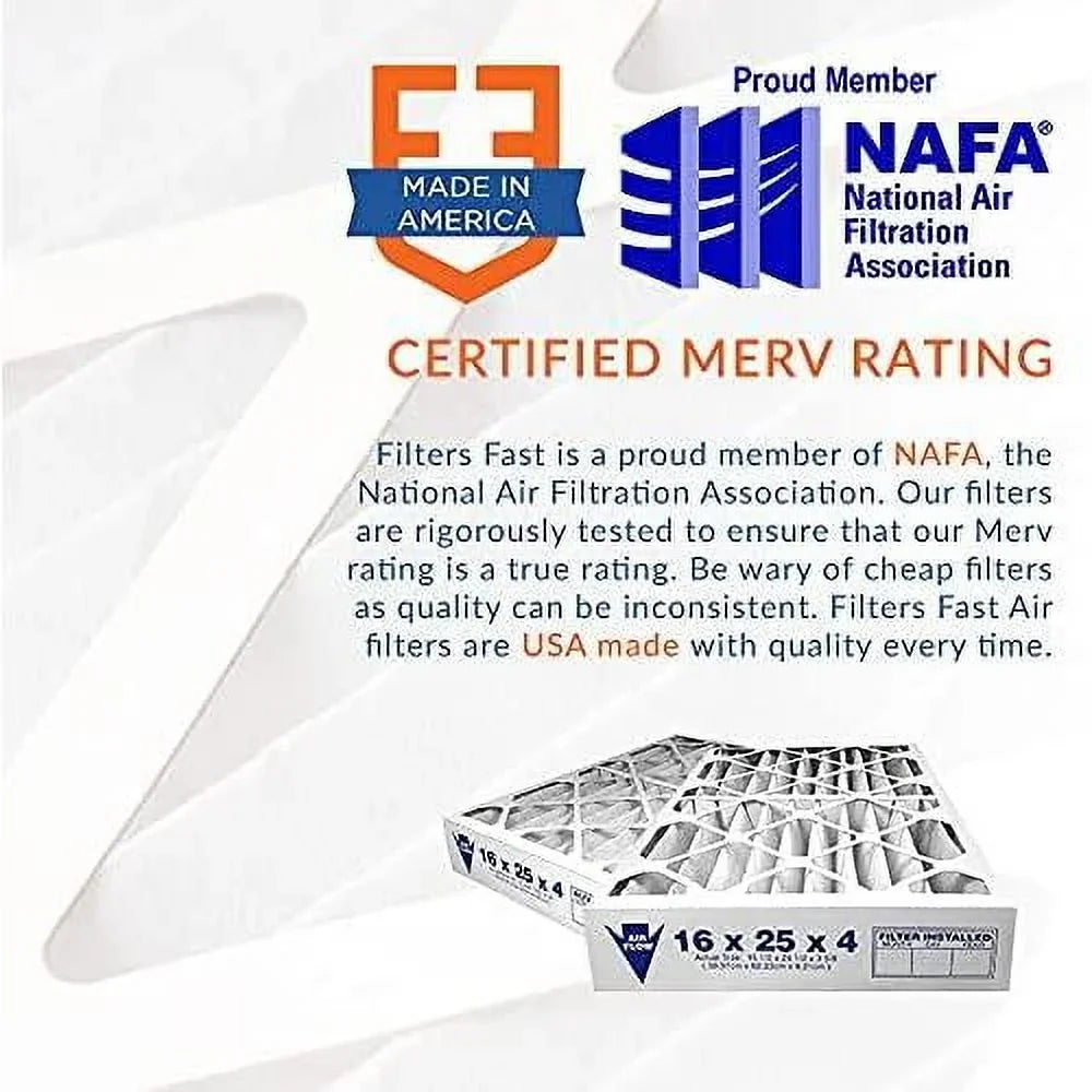 Compatible With Replacement For  20"  25"  5" (Actual Size: 19 7/8"  24 7/8"  4 3/8")  13 2-Pack