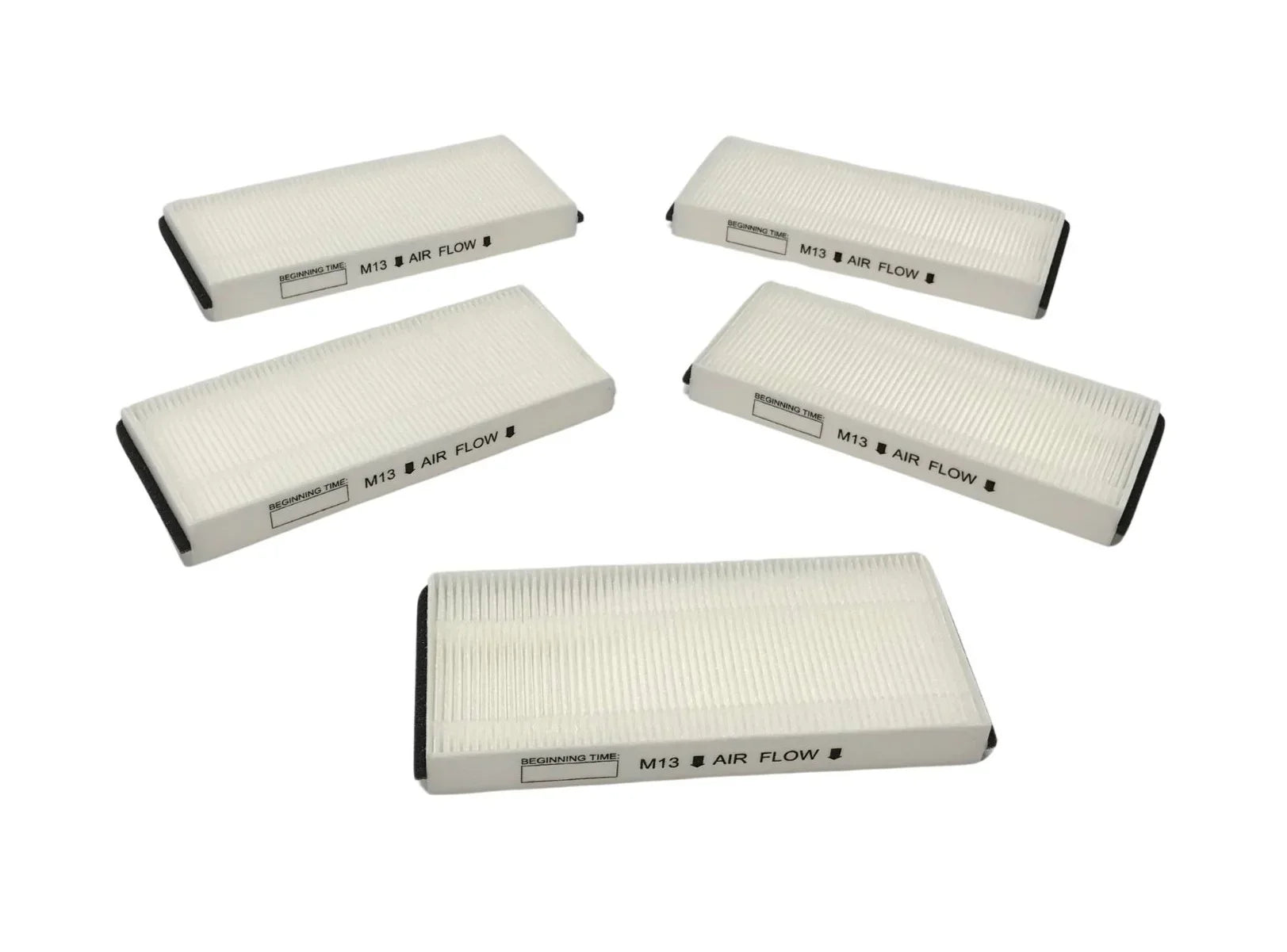 Ventilation Fan  Air Filter - 5 Pack - Compatible With Panasonic Model Numbers , ,