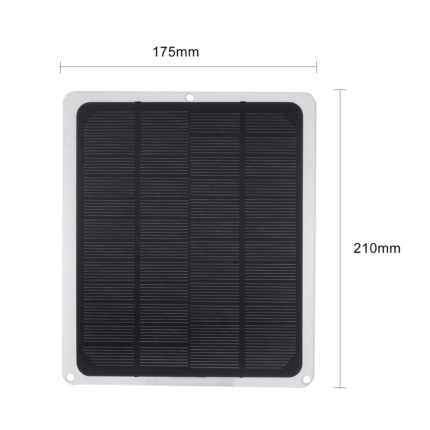 10W Solar Panel with  Port Car Chargers Charge for 12V-Battery Portable Completed Accessories for Outdoor Camping Hiking Fishing Climbing