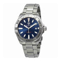 Heuer Men's Aquaracer 41mm Steel Bracelet Quartz Watch .