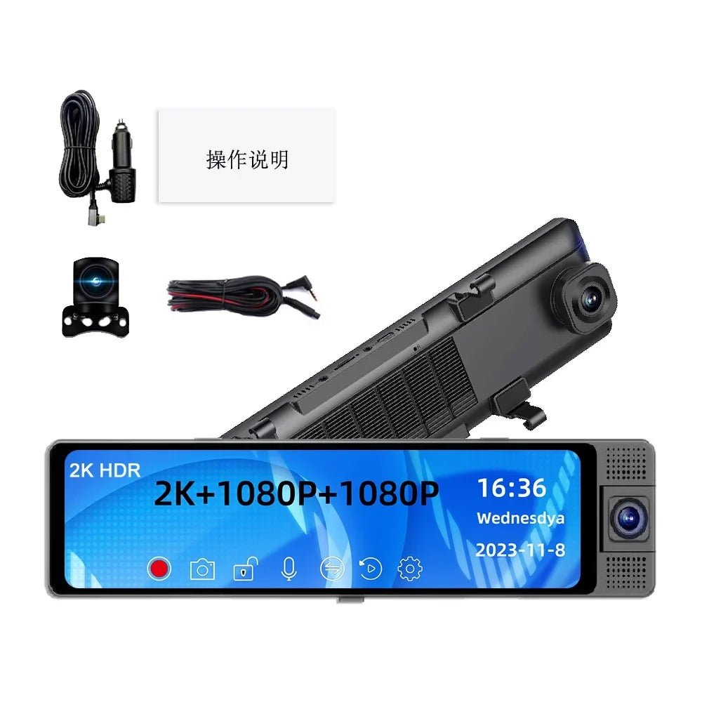 moobody Dashcam Auto Driving Recorder with  Interconnection and Wide Angle Car Camera