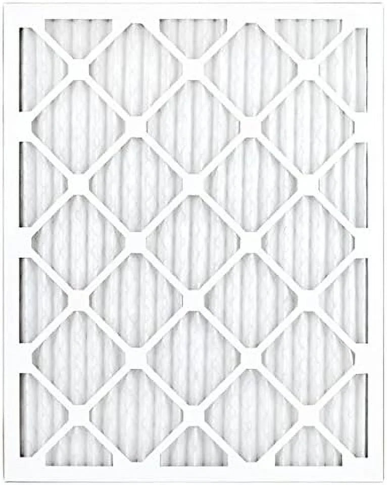 20X25x1 Air Filter  11 Pleated  Furnace  Air Conditioning  20X25x1, Allergy 12-Pack, Made In The