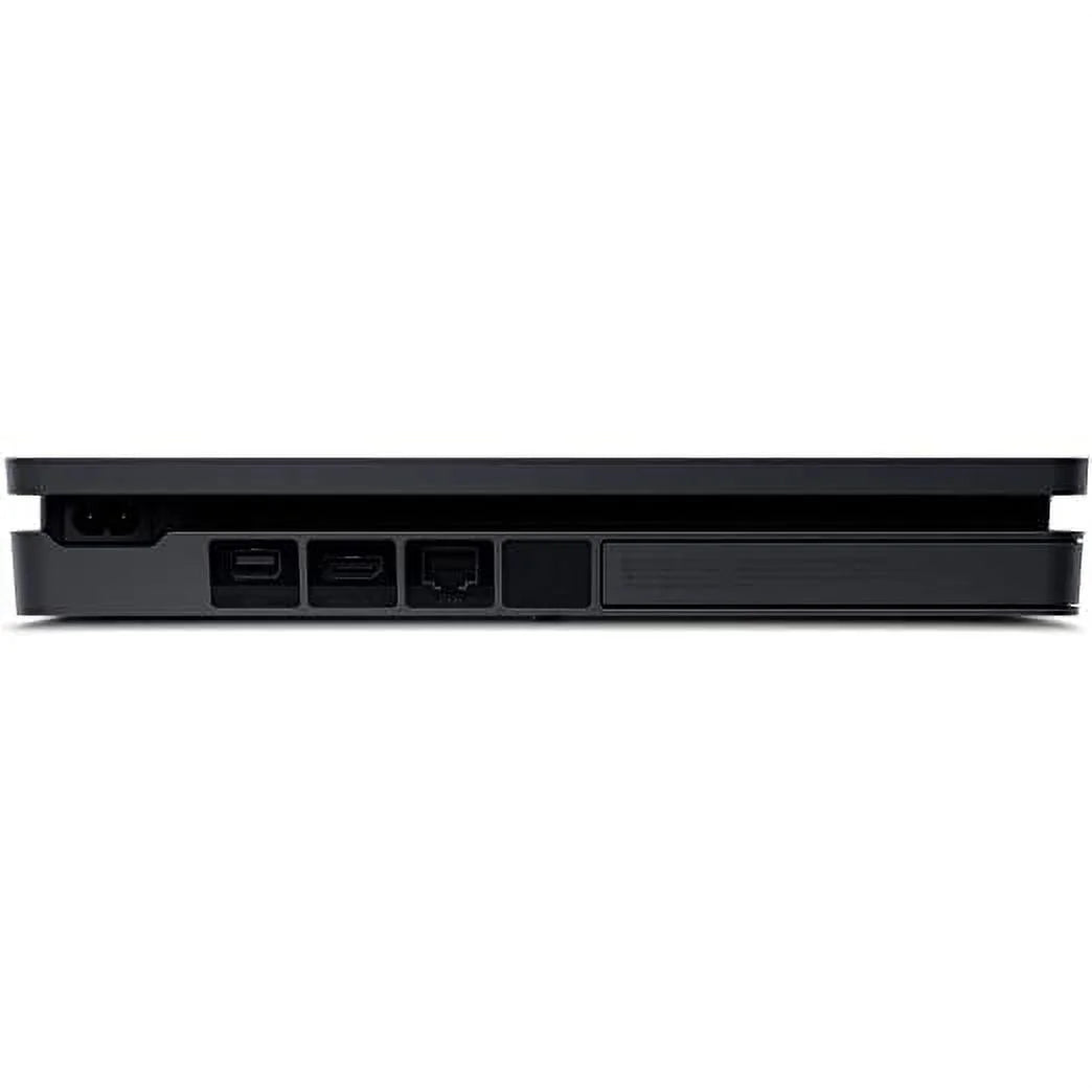 Sony 2215B PlayStation 4 Slim 500GB Gaming Console Black,  Cable 2 Controller With   Cleaning Kit Bundle Like New
