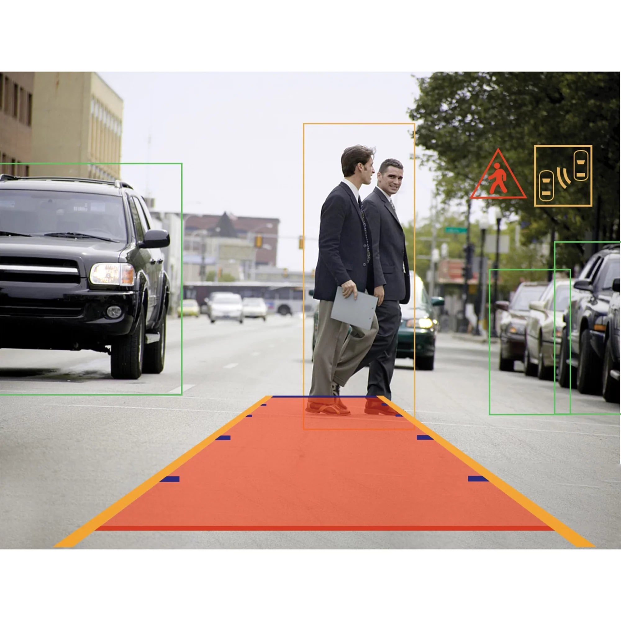 Vision   Concealed-Mount 170° License-Plate  Camera with Intelligent Detection and Warning Alert