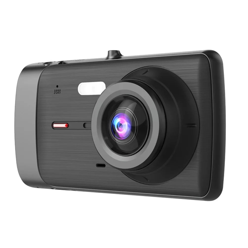 Car 4-inch Driving Recorder Dual Camera  1080P Night Vision  Reversing Image