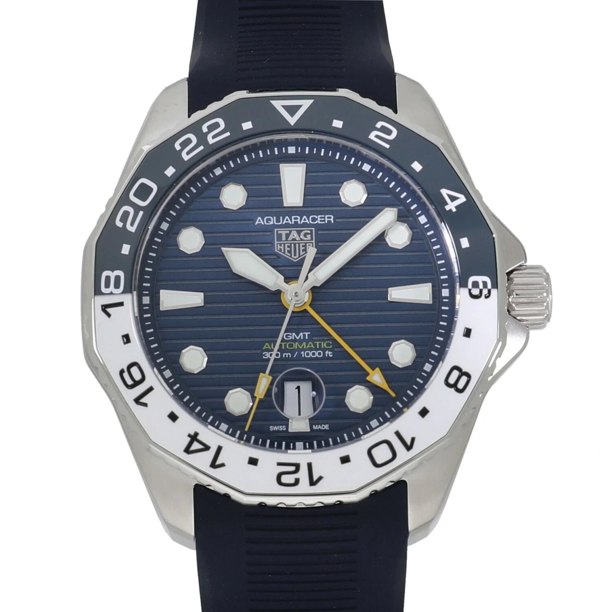 Pre-Owned Tag Heuer Aquaracer Professional 300 Caliber 7  Blue . Men's Watch (New)
