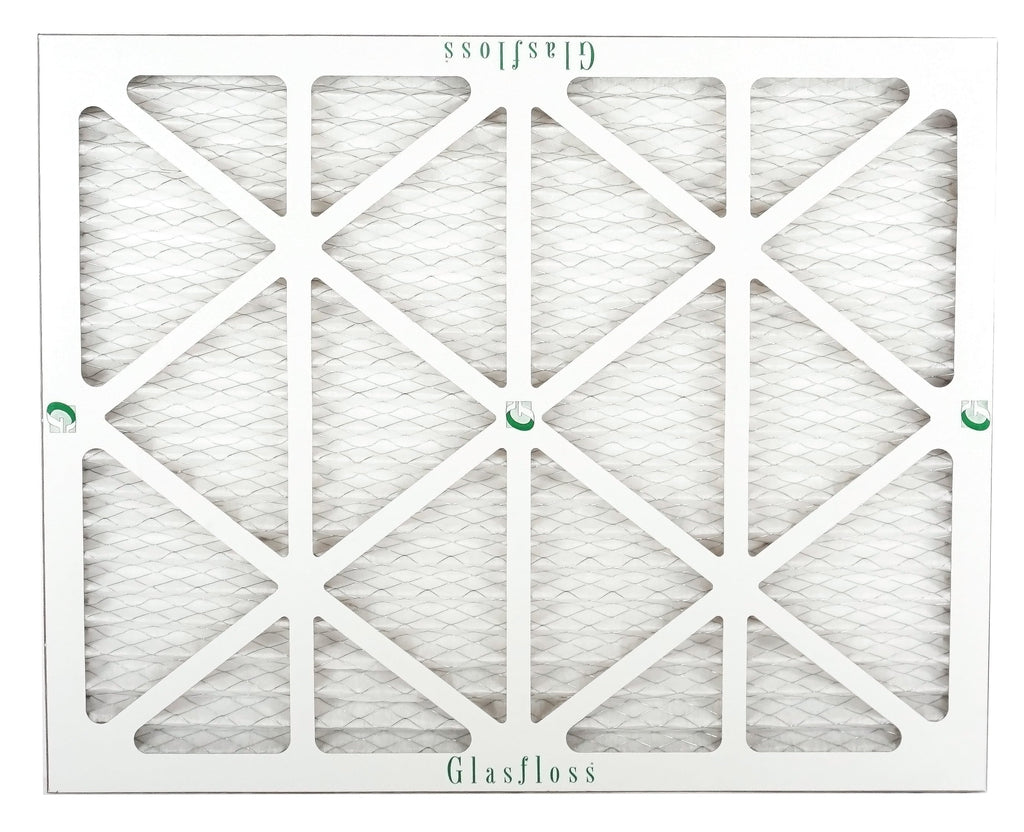 Glasfloss 16x20x1 -  10 -Qty:6 - Furnace Air Filter - Made in  (Actual Size: 15.5 x 19.5x7/8 inch)