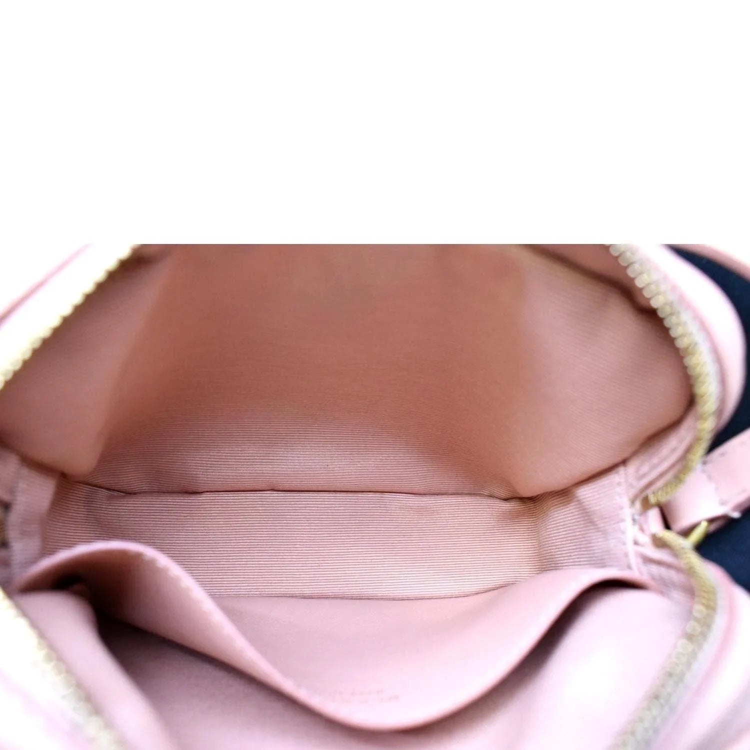 Pre-owned  1983 Knight Check Link Crossbody Camera Bag Light Pink