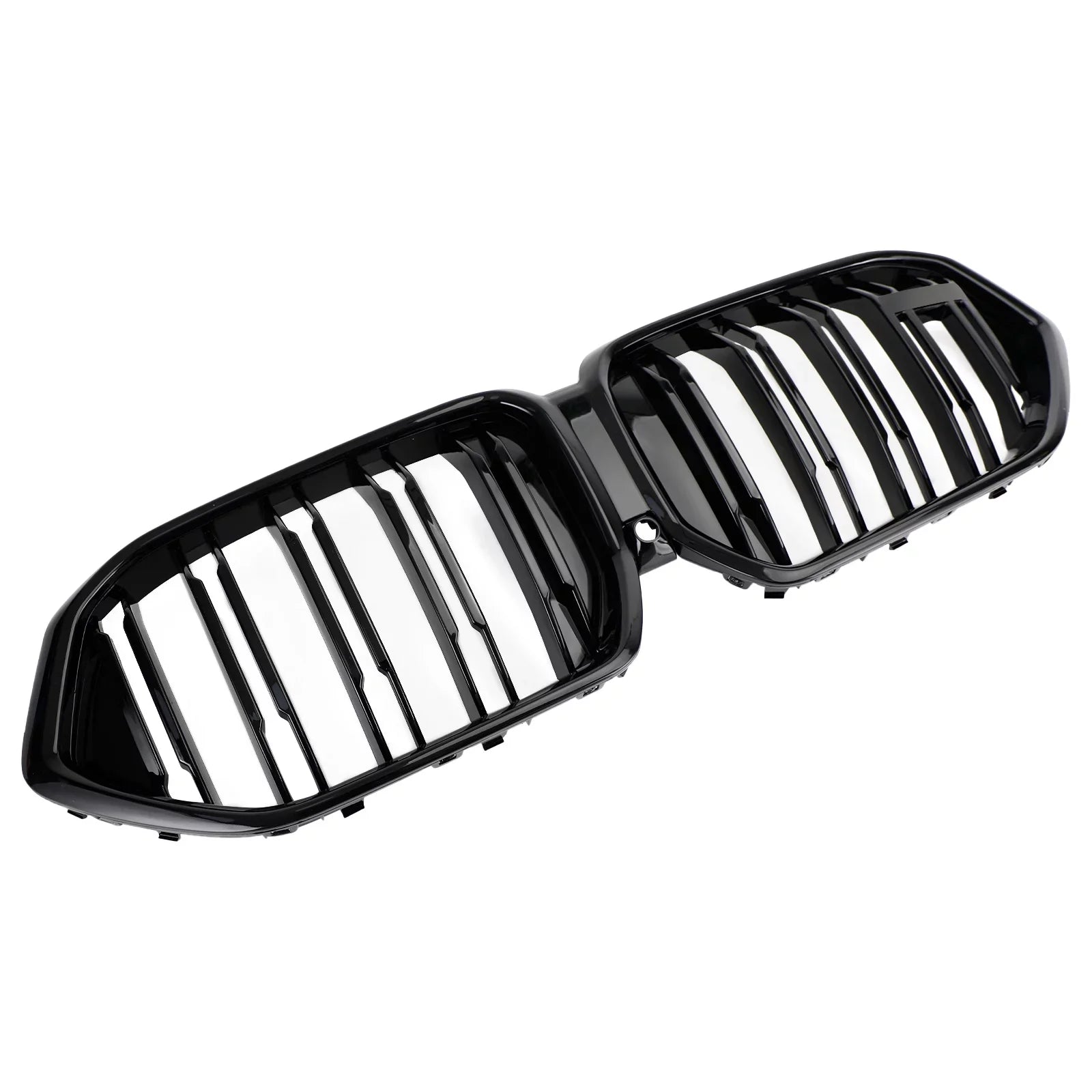 Front Bumper Grille Grill Fit for    M50i 2020-2022 /Camera Hole Black