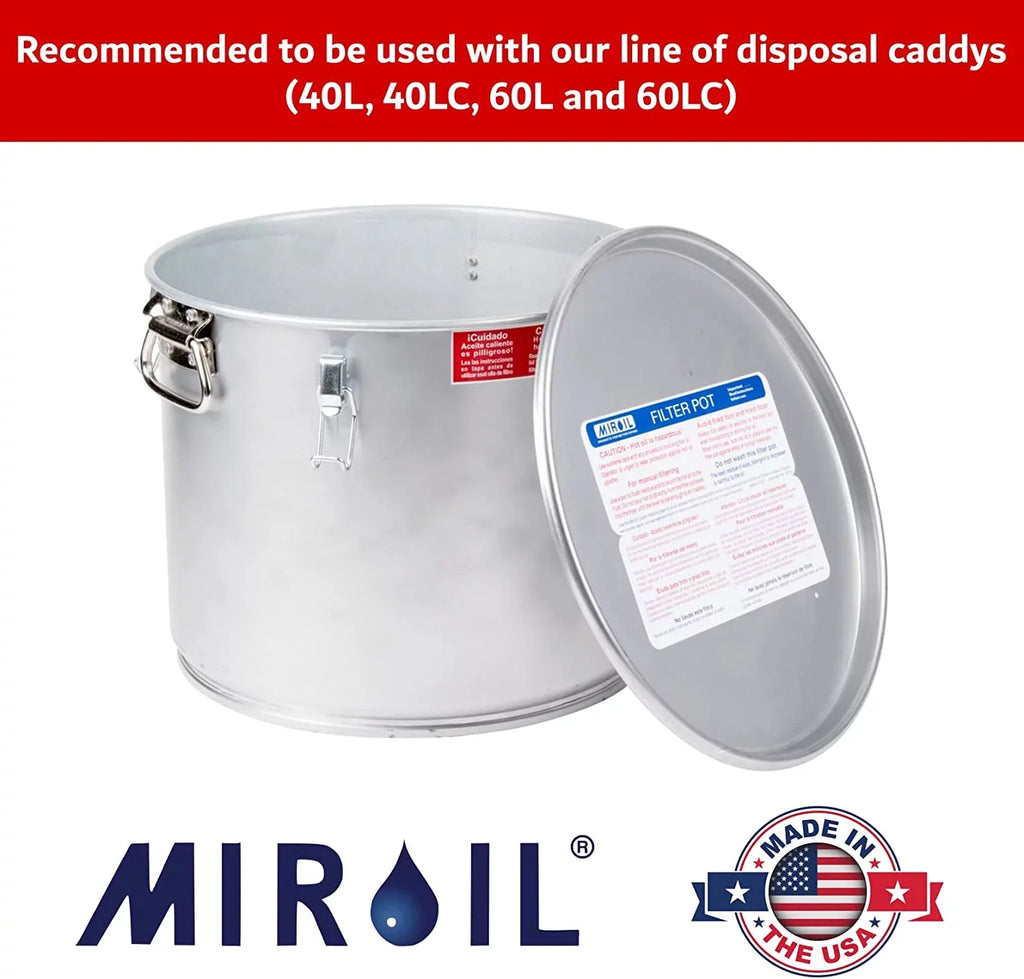 Miroil /12852  Flow Snap On" Filter Bag"