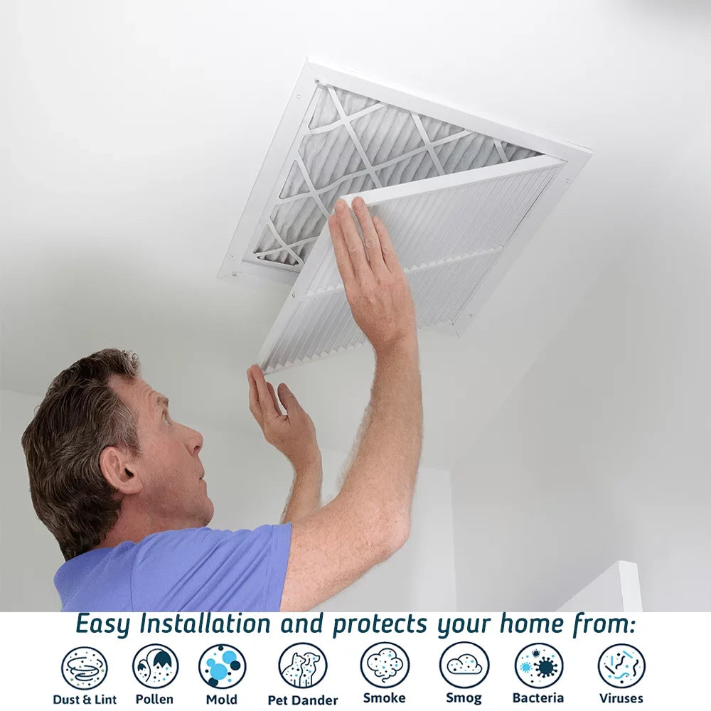 Filti 16x30x1 Air Filter  13 | Pleated Home Air Filter |   Furnace Filter    ( 2 Pack)