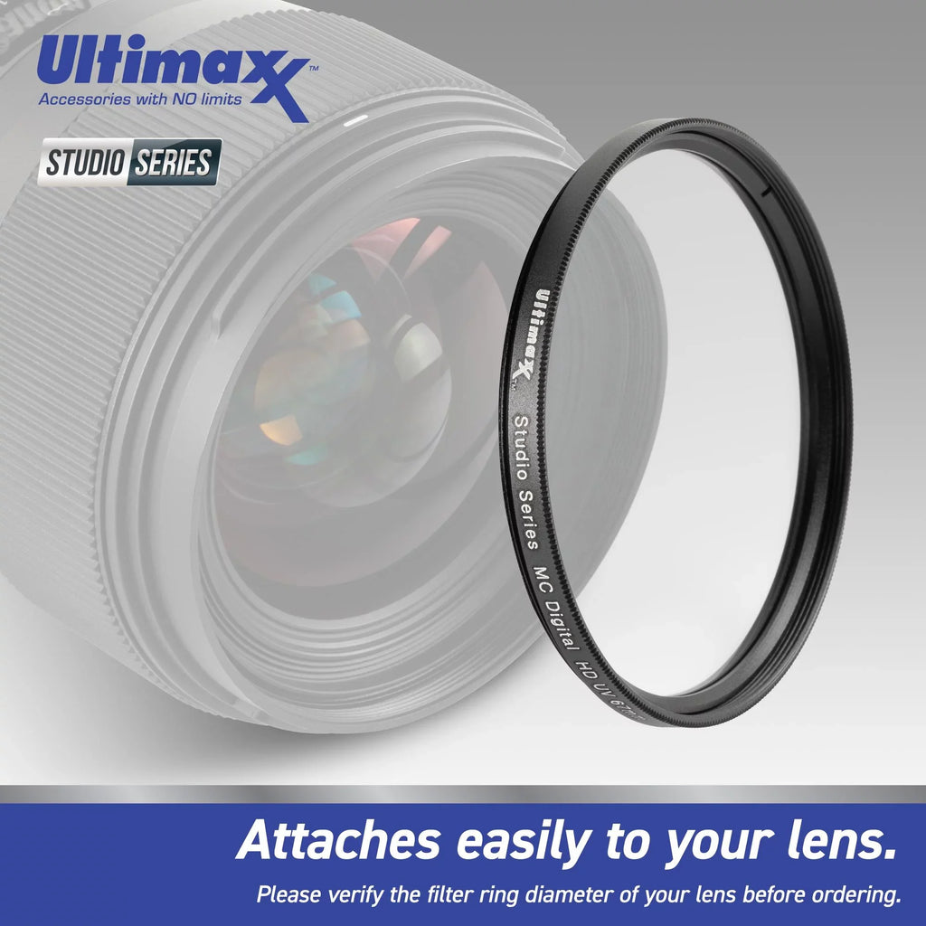 Ultimaxx Starter Sony -1F Camera Bundle (White) - Includes: 64GB Ultra Memory Card, Replacement Battery, Protective  Filter & More (15pc Bundle)