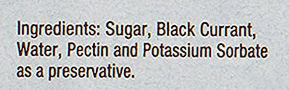 Scandinavian Delights Danish Fruit Spread - Black Currant (14 ounce)