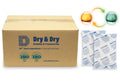 500 Gram [40 Packs] "Dry & Dry" Special Food Safe Orange Indicating(Orange to Dark Green) Mixed Silica Gel Packets - Moisture Absorber Dehumidifiers Silica Gel Packs