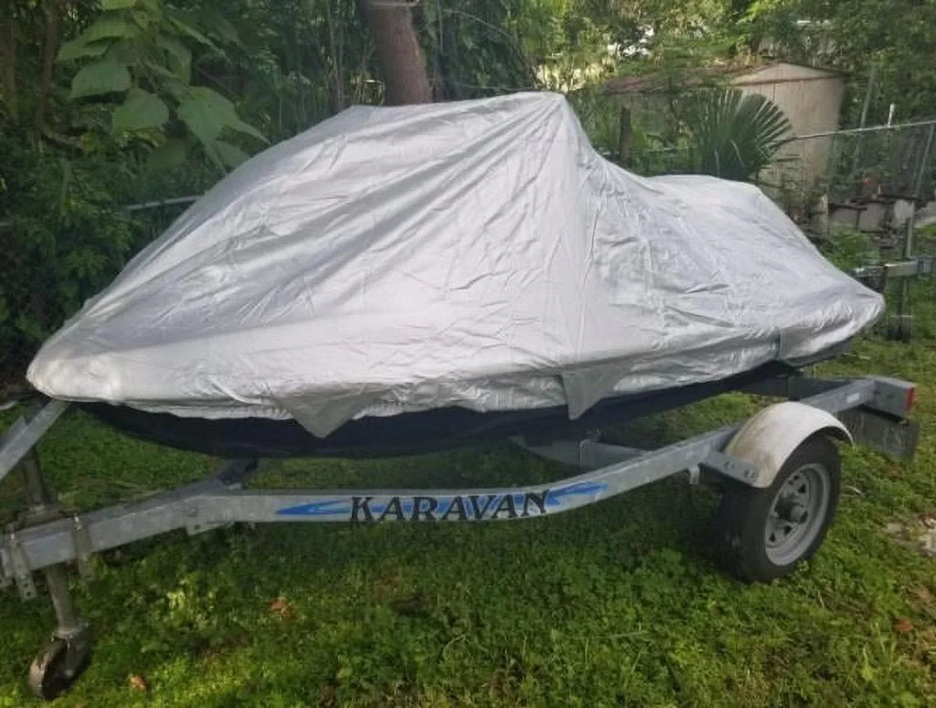 Reflective, Travel, Storage and Mooring Watercraft  Jet Ski Cover for Sea Doo Bombardier   2005 2006