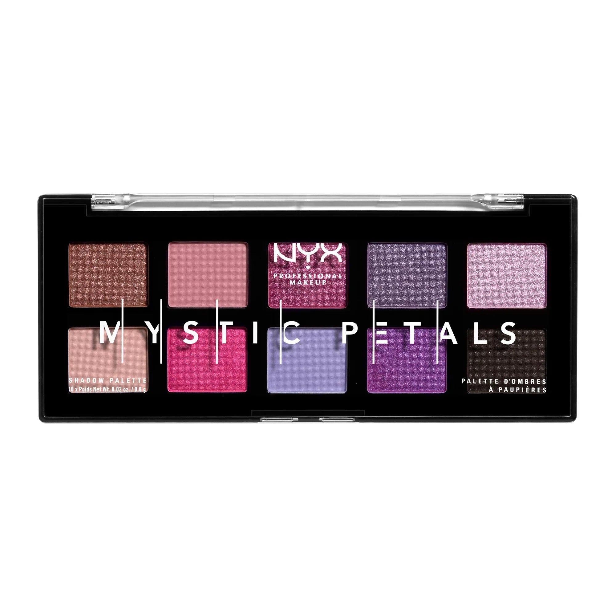 Professional Makeup Mystic Petals Eyeshadow Palette, Midnight Orchid