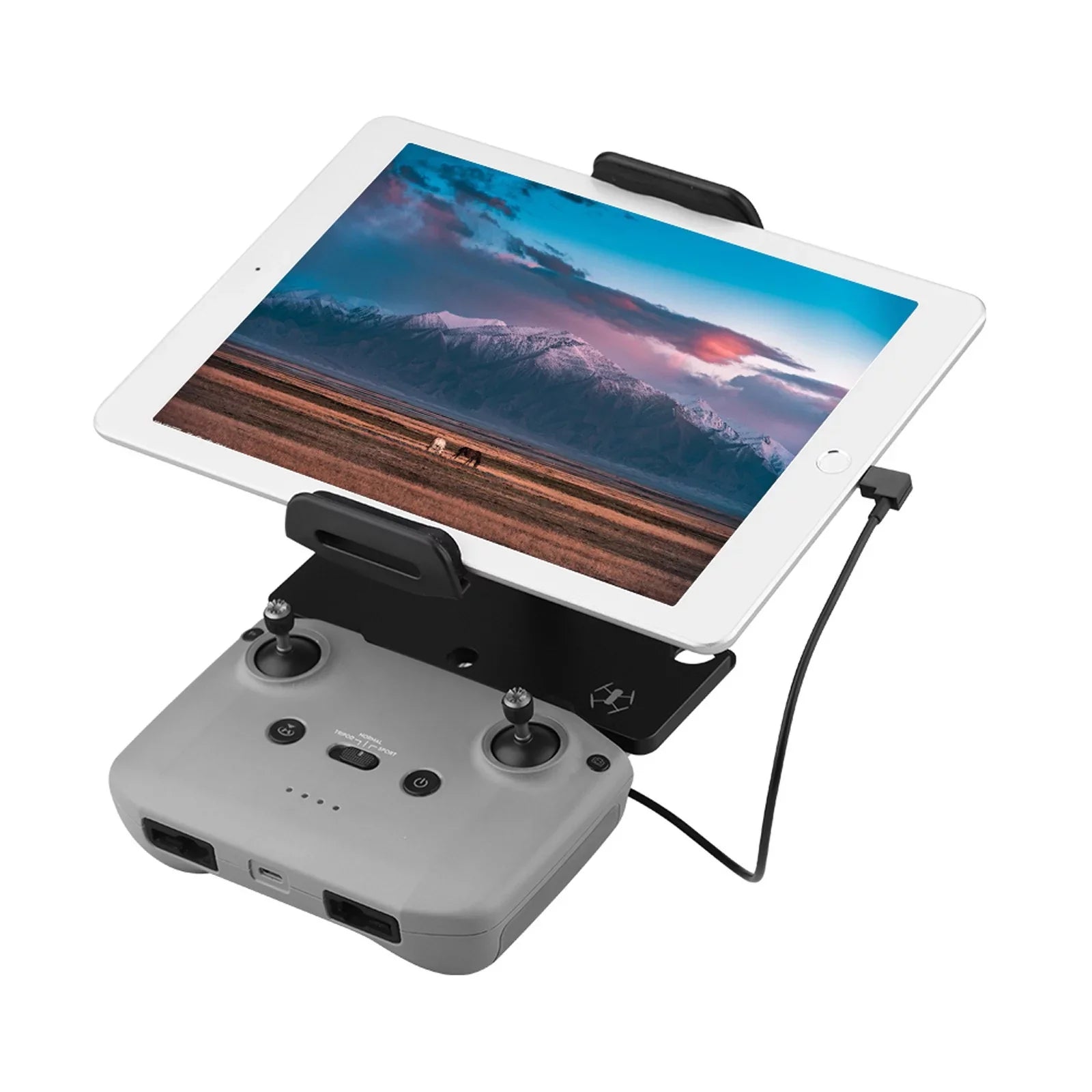 ZiSUGP Pad Holder 5 To 12inch Holder Remote Control Tablet Mount Holder Compatible With  Drone Controller Accessory Go Pro 360 Case
