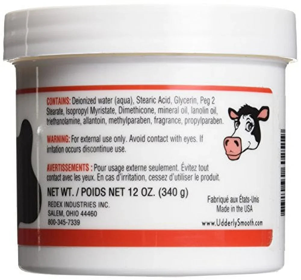 Udderly Smooth Body Cream 10 oz (Pack of 6)