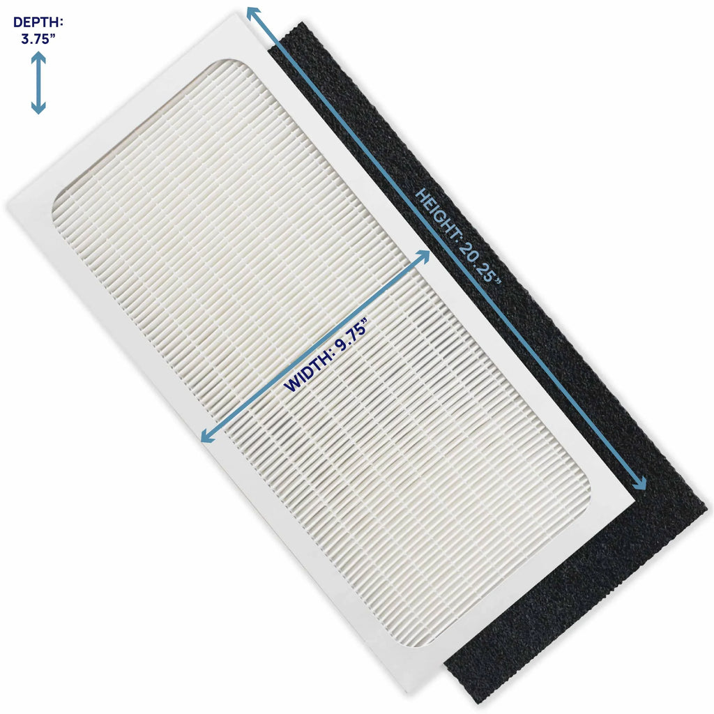 Filter Bros -400S Compatible With  400 Dual Protection Series  Replacement Particle Filter For 480i, 402, 403, 405, 410, 450E, 455EB Blue Sky SmokeStop