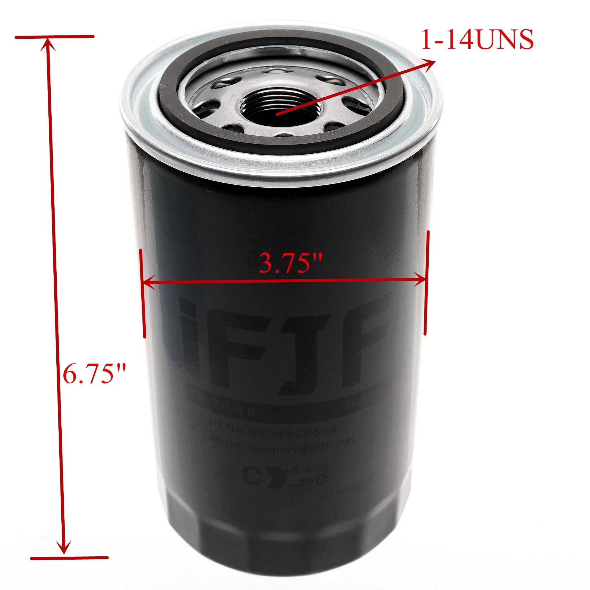 iFJF 68436631AA and 68157291AA Fuel Filter and 5083285AA Oil Filter Replacement for 2019-2020 Ram 2500 3500 4500 5500 6.7L Turbo Diesel Engines Precision Element Allow Enough Fluid or Air Flow