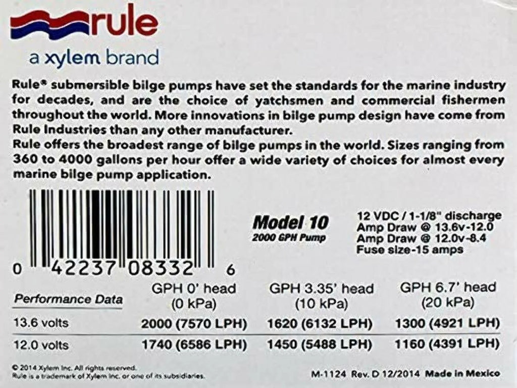 Rule 2000 ... Bilge Pump