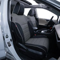 Custom Fit  Car Seat Cover for Toyota  Prime,2022 2023  Hybrid, Hybrid 2019 2020 2021 2022 2023-Full Set,Leather (Black/Gray)
