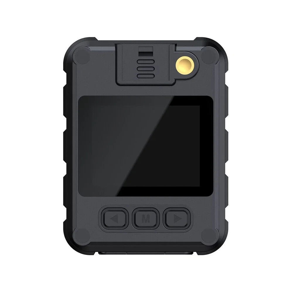 KingFurt 1080p & 2K  WiFi Action Cam with Night Vision - Outdoor Helmet Camcorder, Loop Recording, 2000mAh Battery - Black