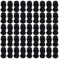 Toptie 45 Pack Black Balaclava Ourdoor  Sun Protection Hood Mesh Cooling Adjustable Balaclava for Men Women-45 Pcs Black