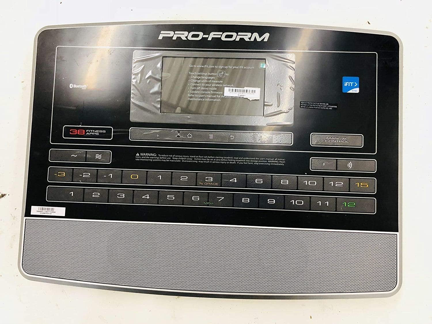 Icon Health & Fitness, Inc. Display Console 384465  385532 Works with Proform Pro 5000 Treadmill